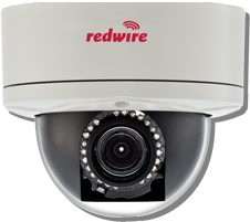 A Redwire surveillance camera